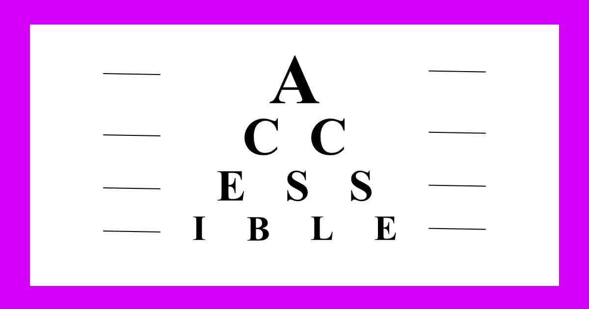 Accessibility - Was ist das?