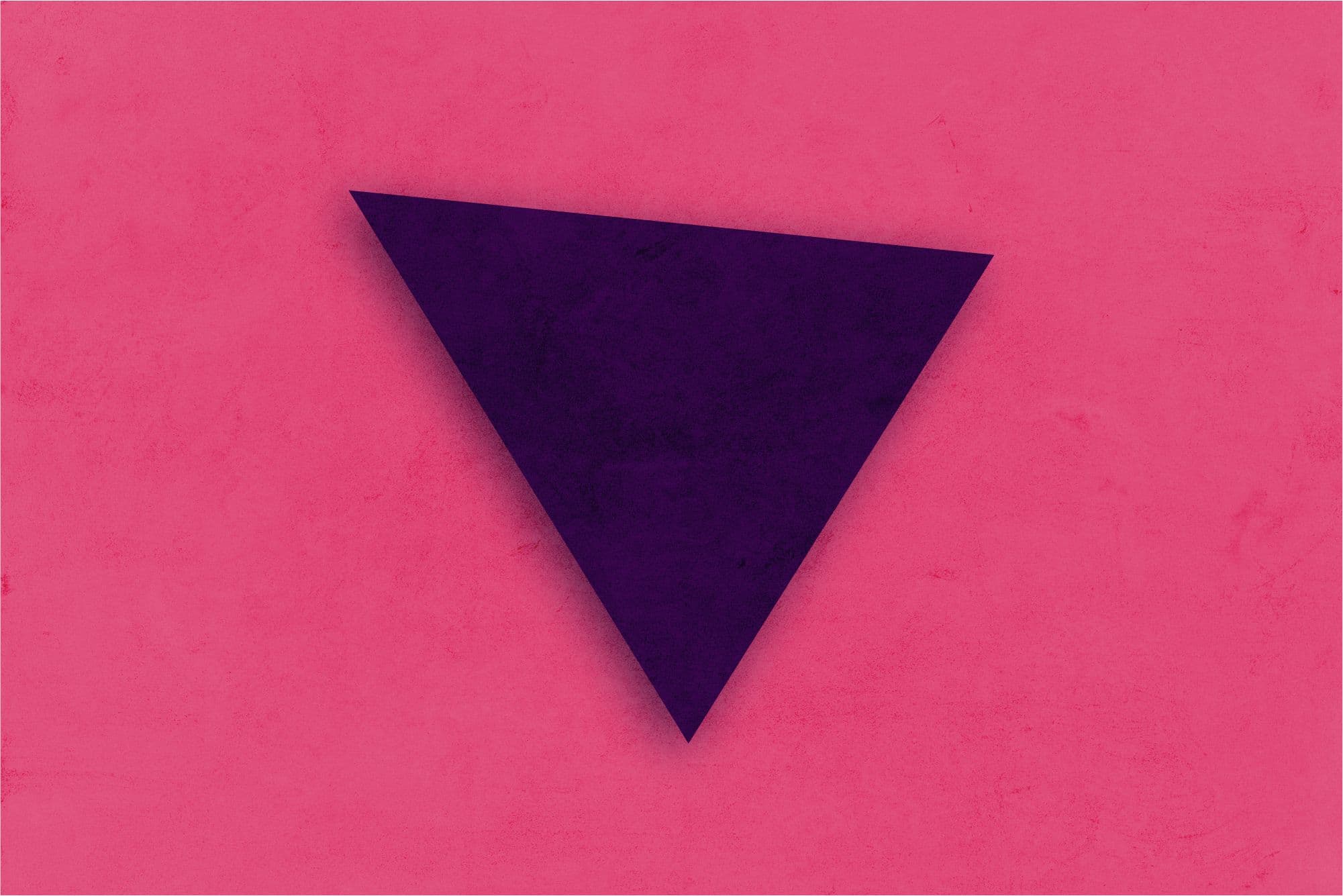 Ein Bild mit der Farbkombination Sinnliches Rosarot und Tiefes Pflaumenlila