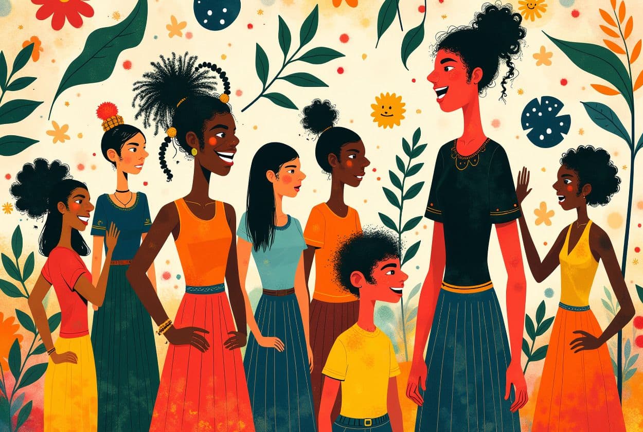 Grafikdesign Trend Kulturelle Vielfalt und Inklusion