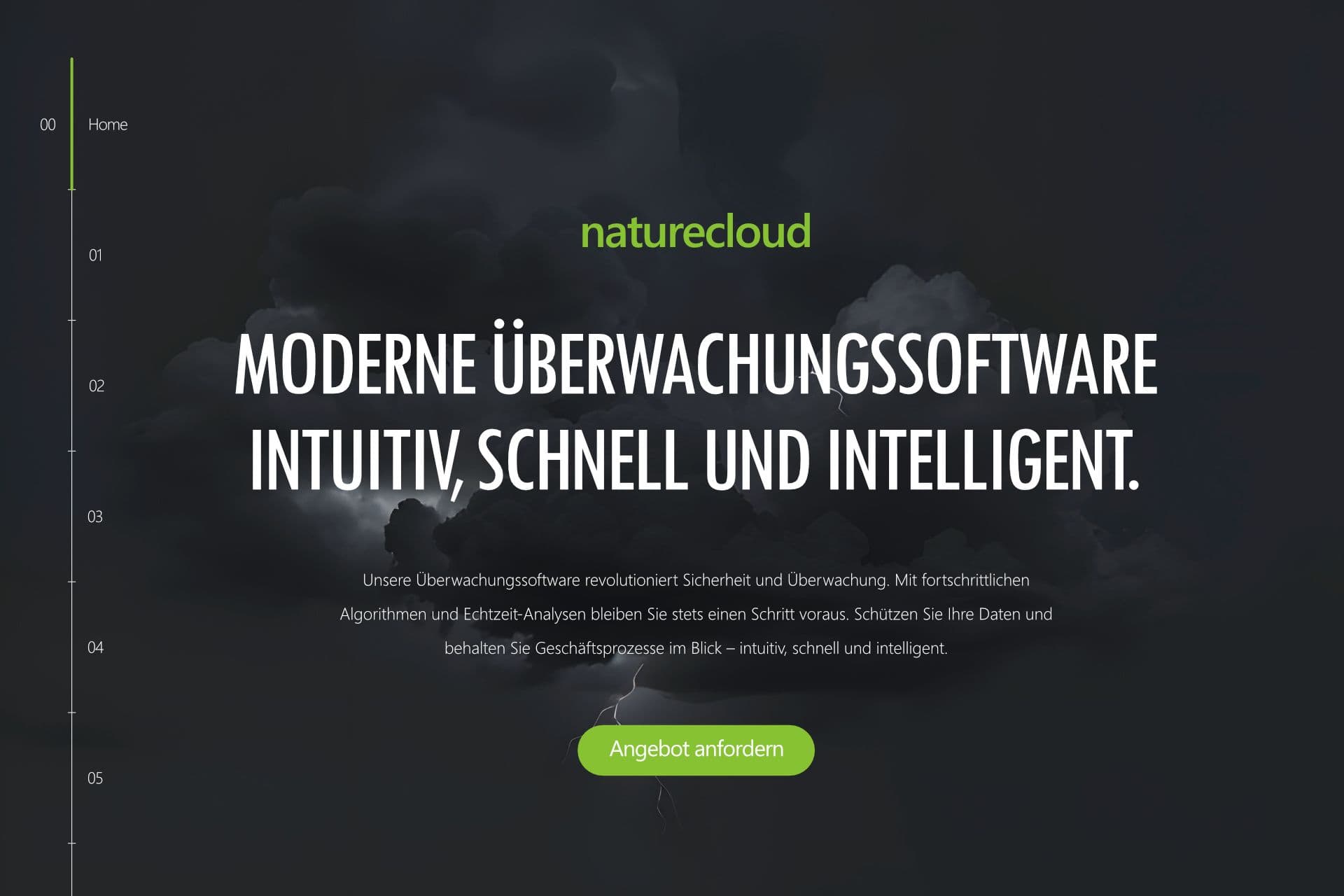 Grüne Farbpalette mit dunklem Grau