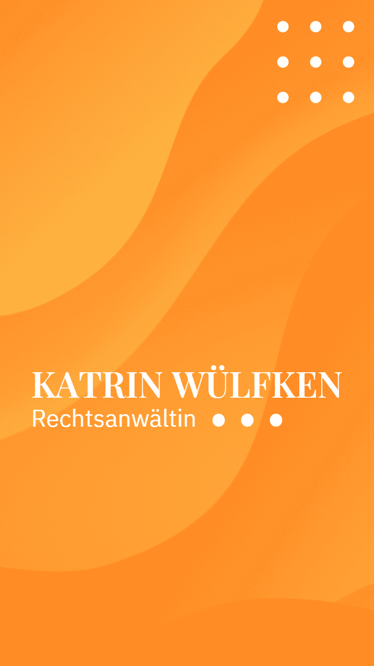 Rechtsanwältin Katrin Wülfken - Website Screenshot