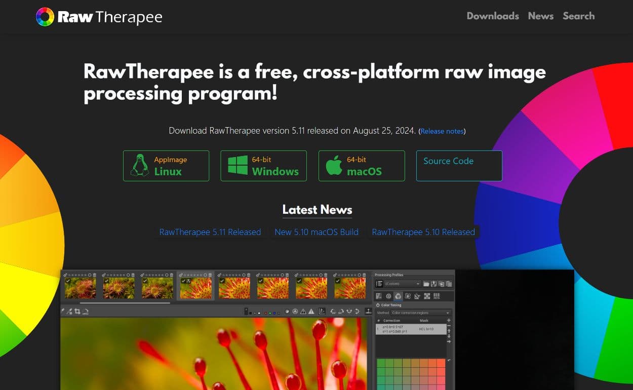 Rawtherapee - Photoshop-Alternative