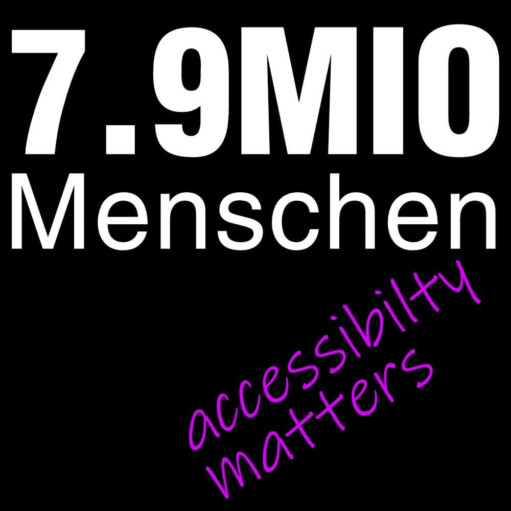 Accessibility matters