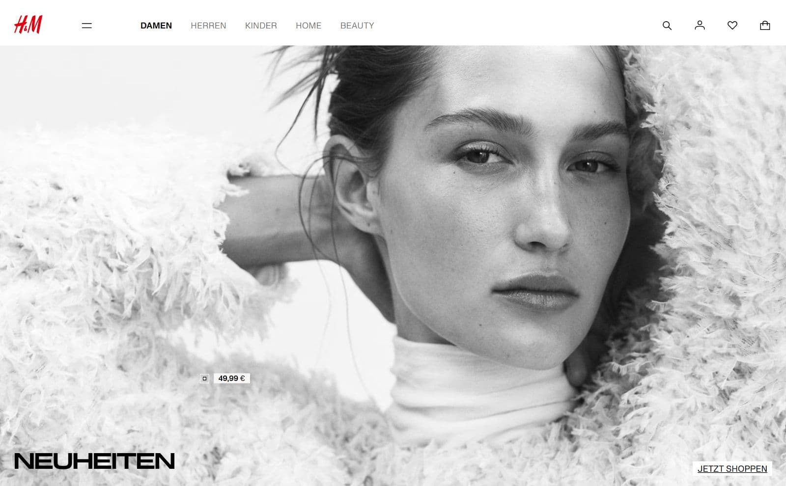 Beste ecommerce website h&m